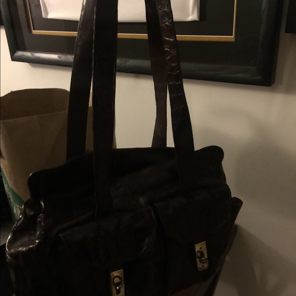 Bergdorf Goodman croc or gator purse-20yrs old min - Picture 6 of 6